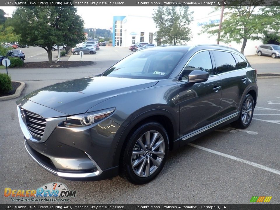 Front 3/4 View of 2022 Mazda CX-9 Grand Touring AWD Photo #6