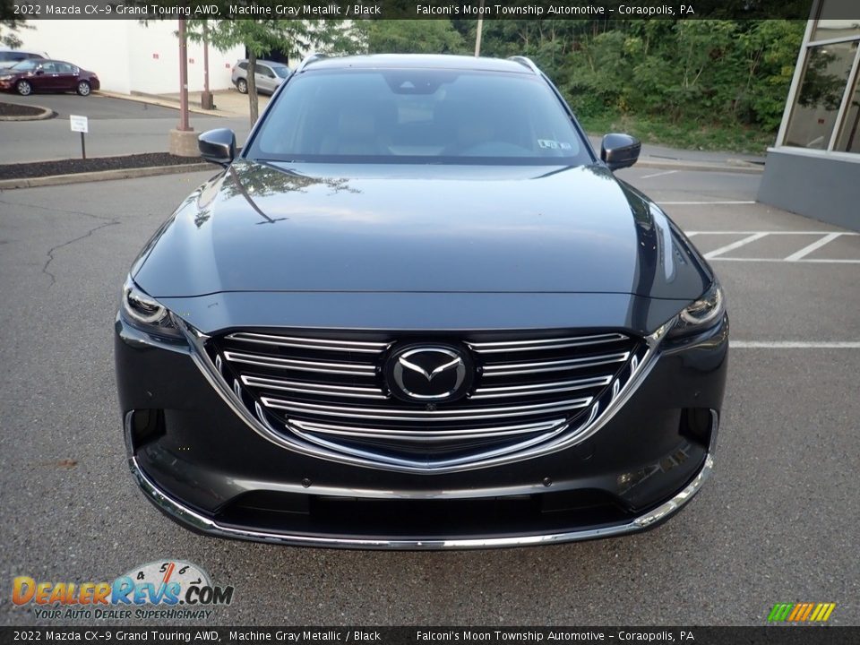 2022 Mazda CX-9 Grand Touring AWD Machine Gray Metallic / Black Photo #7