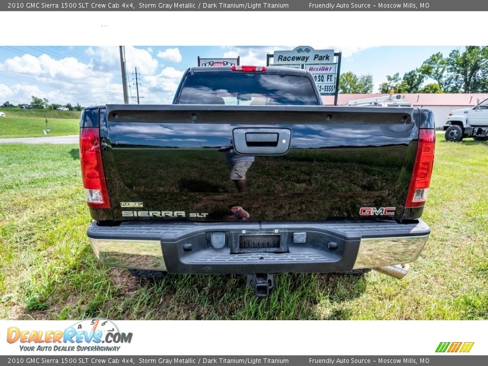 2010 GMC Sierra 1500 SLT Crew Cab 4x4 Storm Gray Metallic / Dark Titanium/Light Titanium Photo #5