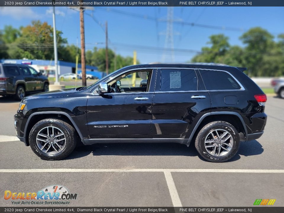 Diamond Black Crystal Pearl 2020 Jeep Grand Cherokee Limited 4x4 Photo #19