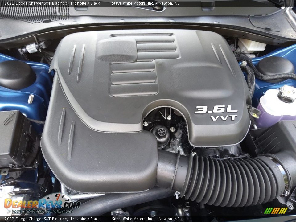 2022 Dodge Charger SXT Blacktop 3.6 Liter DOHC 24-Valve VVT V6 Engine Photo #9