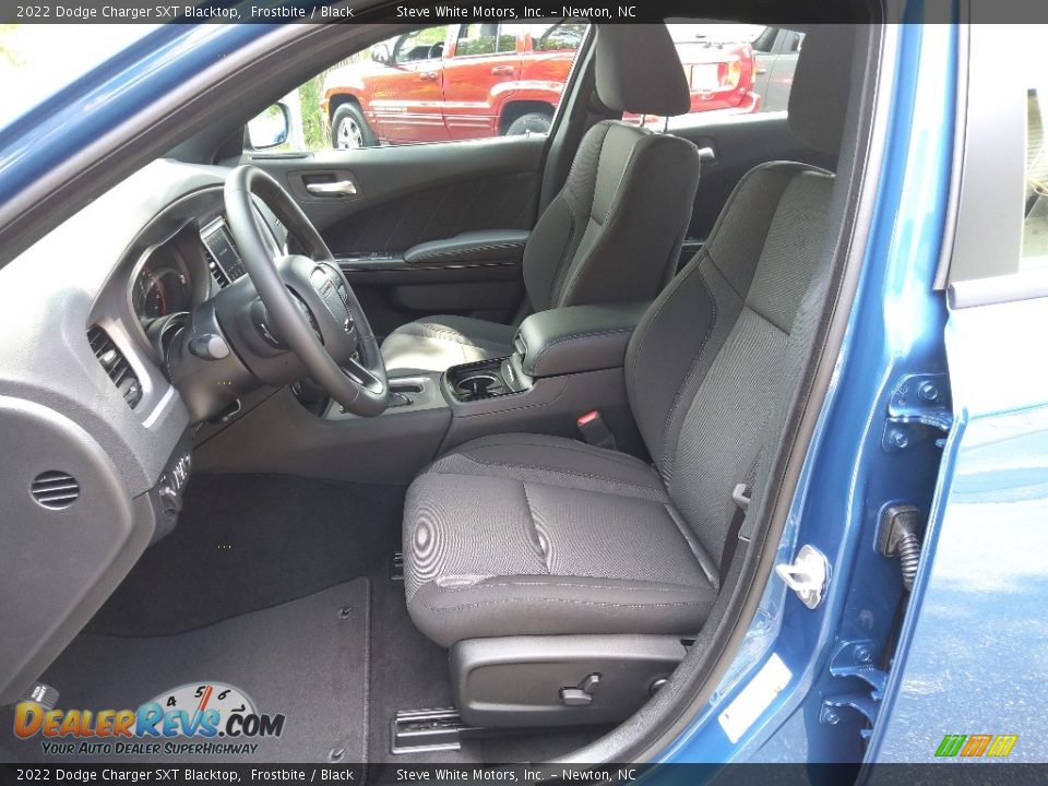 Front Seat of 2022 Dodge Charger SXT Blacktop Photo #10