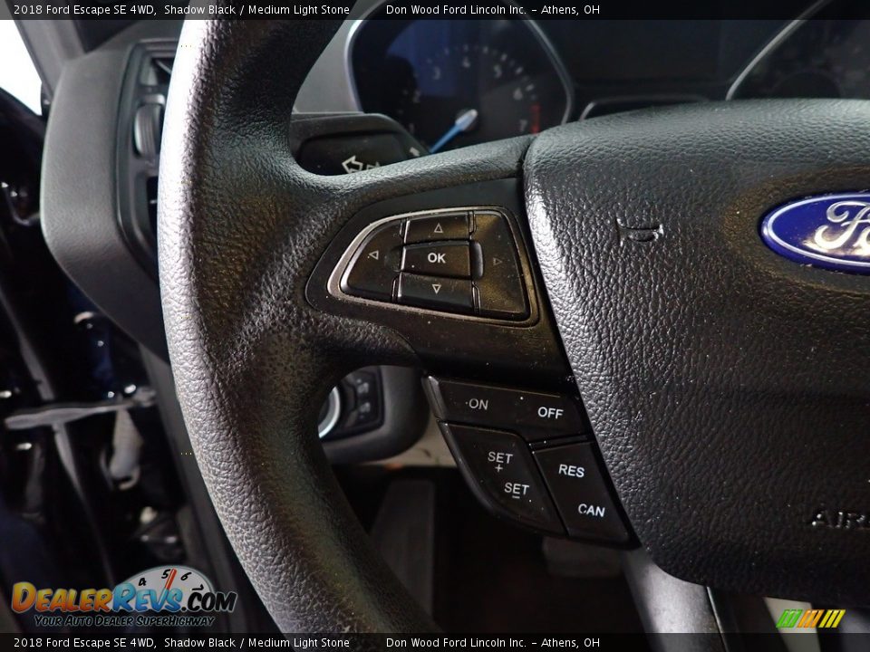 2018 Ford Escape SE 4WD Shadow Black / Medium Light Stone Photo #29