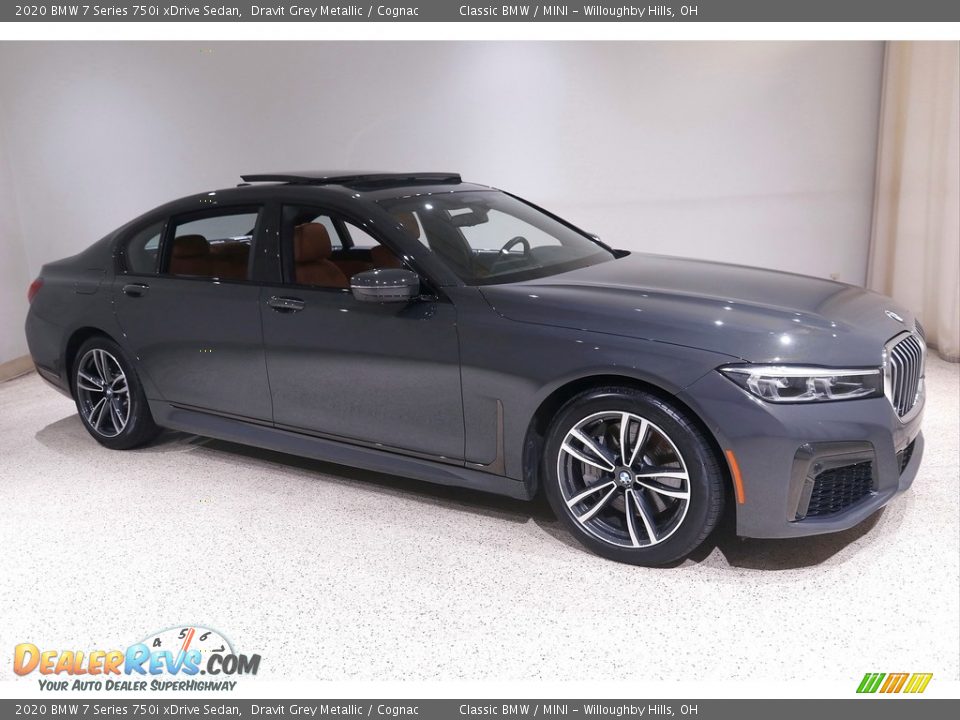 Dravit Grey Metallic 2020 BMW 7 Series 750i xDrive Sedan Photo #1