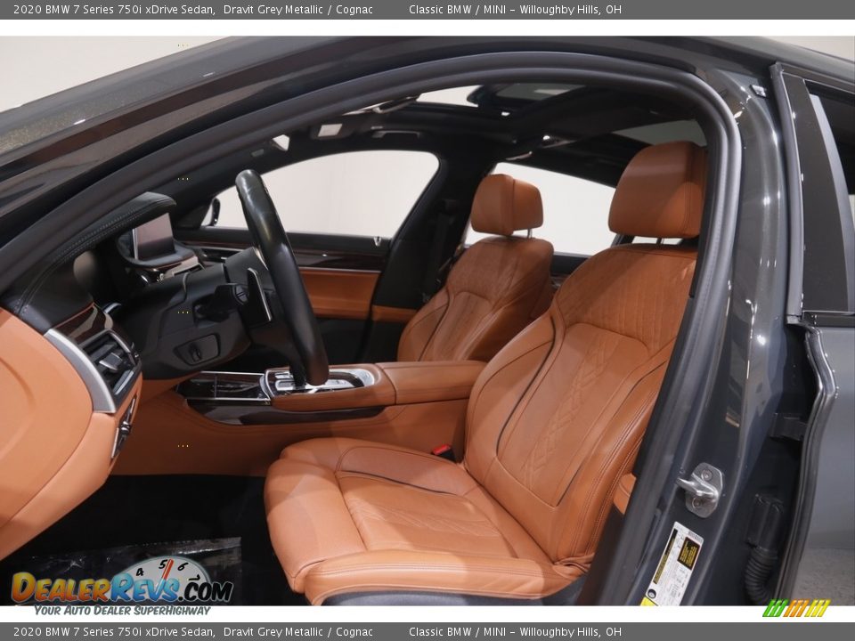 Cognac Interior - 2020 BMW 7 Series 750i xDrive Sedan Photo #5