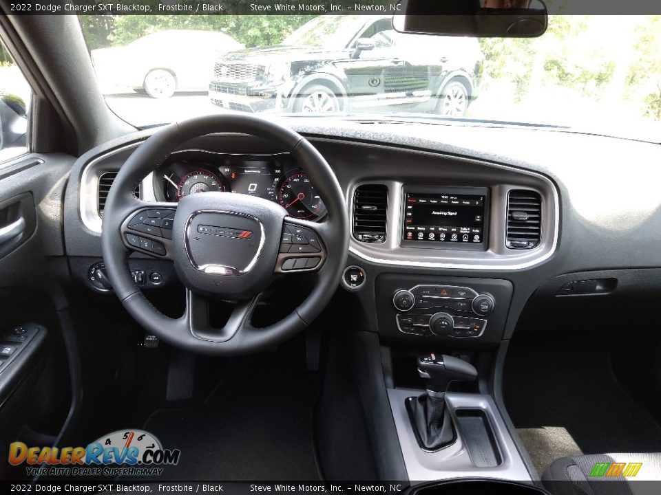 2022 Dodge Charger SXT Blacktop Frostbite / Black Photo #17