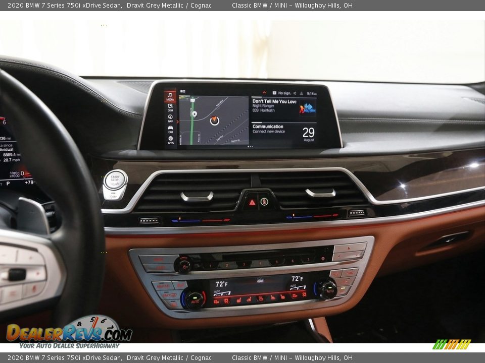 Controls of 2020 BMW 7 Series 750i xDrive Sedan Photo #9