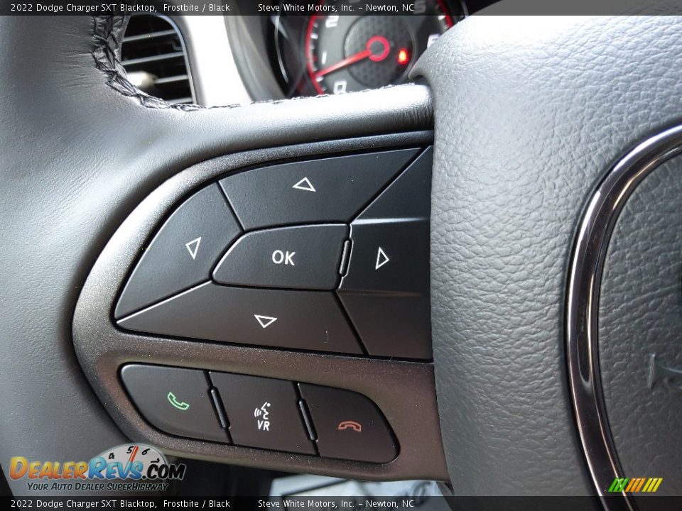 2022 Dodge Charger SXT Blacktop Steering Wheel Photo #18