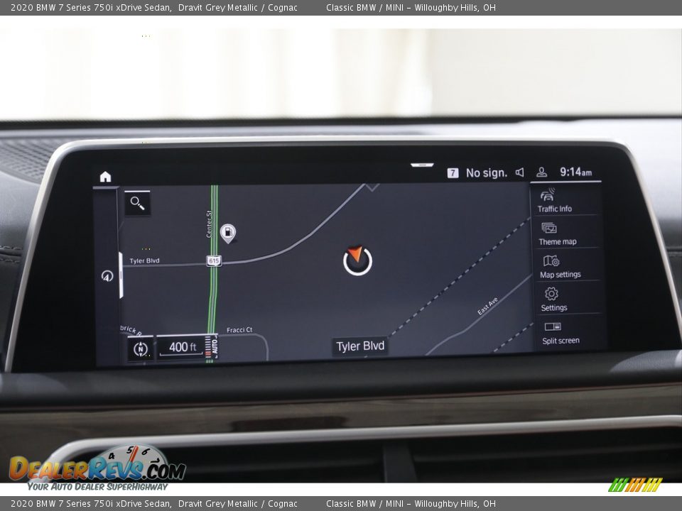Navigation of 2020 BMW 7 Series 750i xDrive Sedan Photo #10