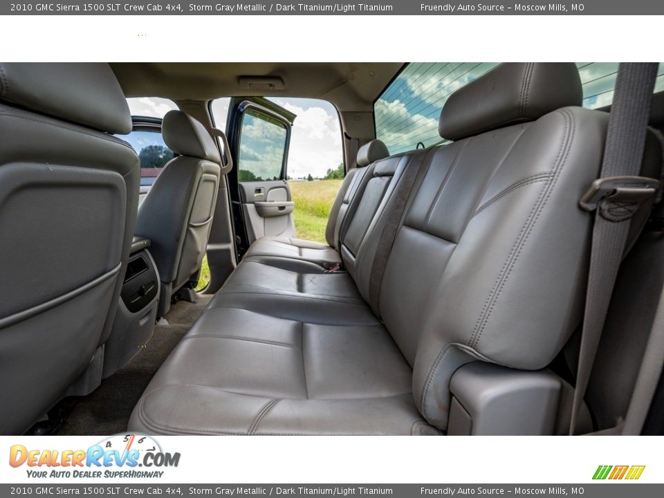 2010 GMC Sierra 1500 SLT Crew Cab 4x4 Storm Gray Metallic / Dark Titanium/Light Titanium Photo #20