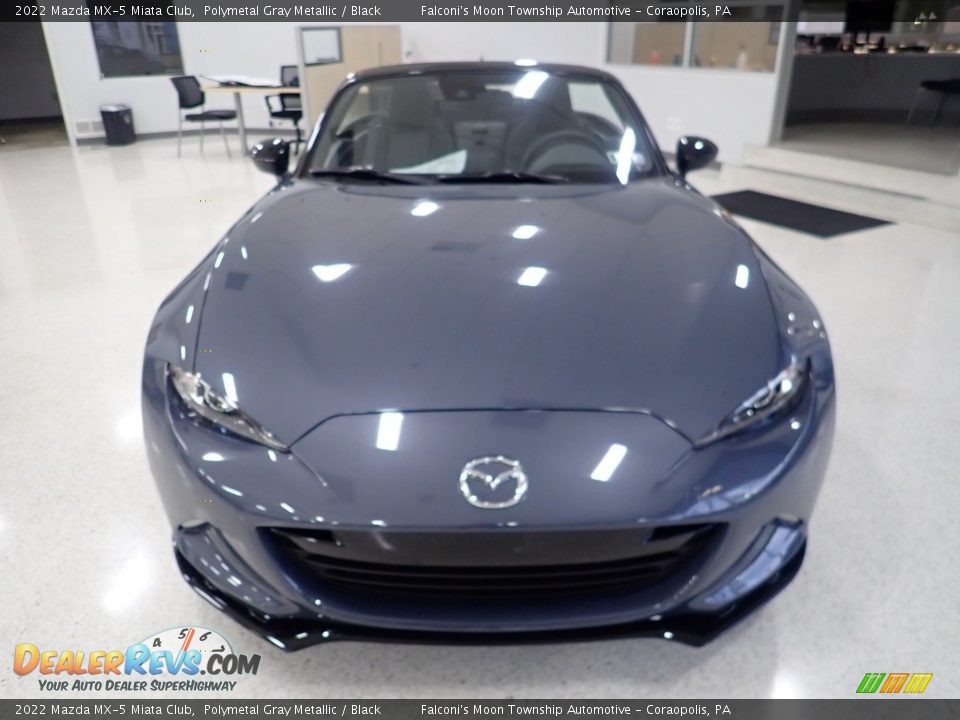 2022 Mazda MX-5 Miata Club Polymetal Gray Metallic / Black Photo #7