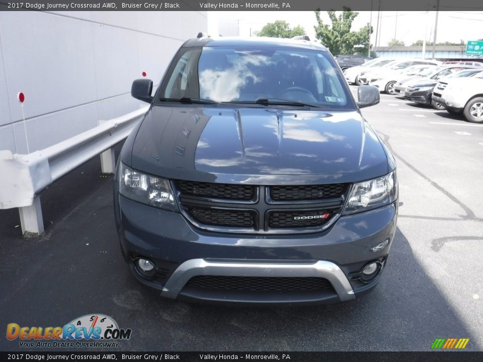 2017 Dodge Journey Crossroad AWD Bruiser Grey / Black Photo #4