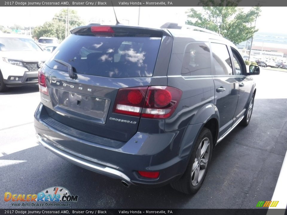 2017 Dodge Journey Crossroad AWD Bruiser Grey / Black Photo #6