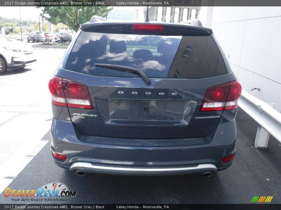 2017 Dodge Journey Crossroad AWD Bruiser Grey / Black Photo #7