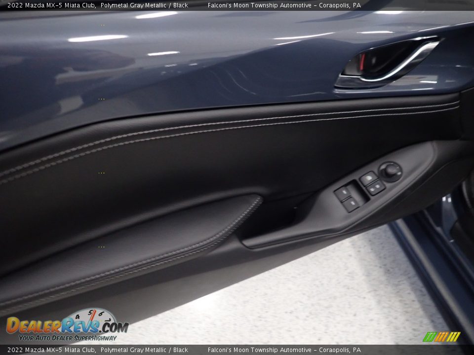2022 Mazda MX-5 Miata Club Polymetal Gray Metallic / Black Photo #14
