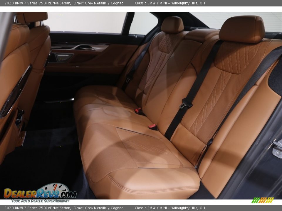 Rear Seat of 2020 BMW 7 Series 750i xDrive Sedan Photo #20