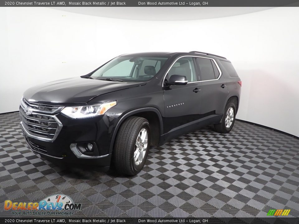 2020 Chevrolet Traverse LT AWD Mosaic Black Metallic / Jet Black Photo #6