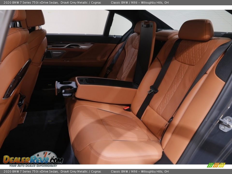 Rear Seat of 2020 BMW 7 Series 750i xDrive Sedan Photo #21