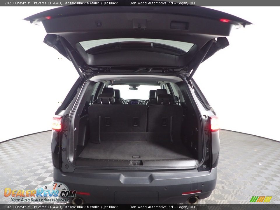 2020 Chevrolet Traverse LT AWD Mosaic Black Metallic / Jet Black Photo #9