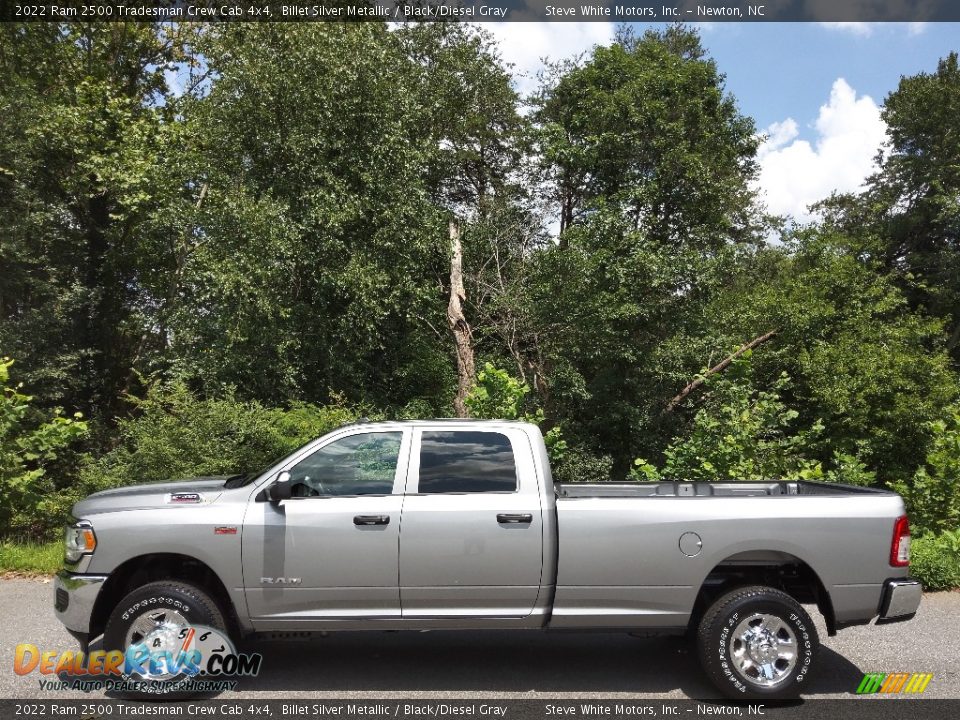 2022 Ram 2500 Tradesman Crew Cab 4x4 Billet Silver Metallic / Black/Diesel Gray Photo #1