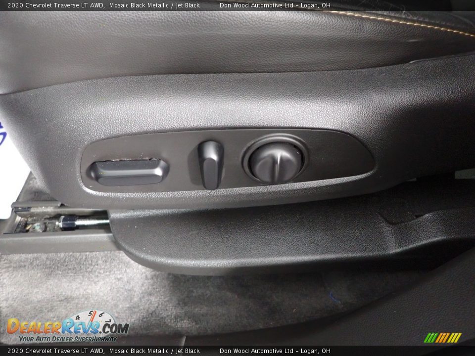 2020 Chevrolet Traverse LT AWD Mosaic Black Metallic / Jet Black Photo #14
