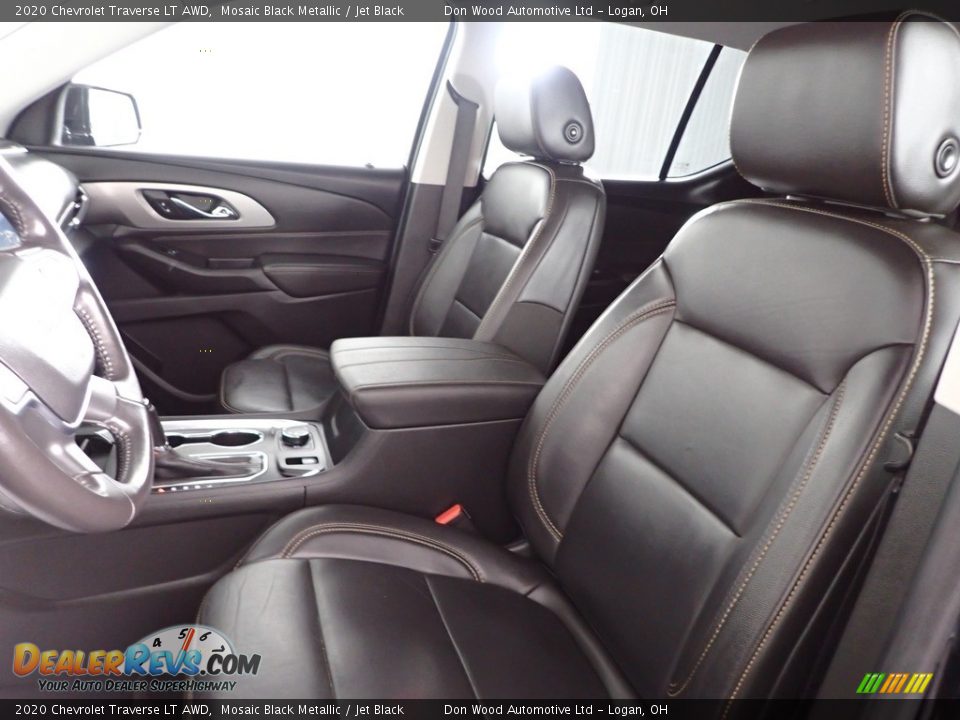 2020 Chevrolet Traverse LT AWD Mosaic Black Metallic / Jet Black Photo #15