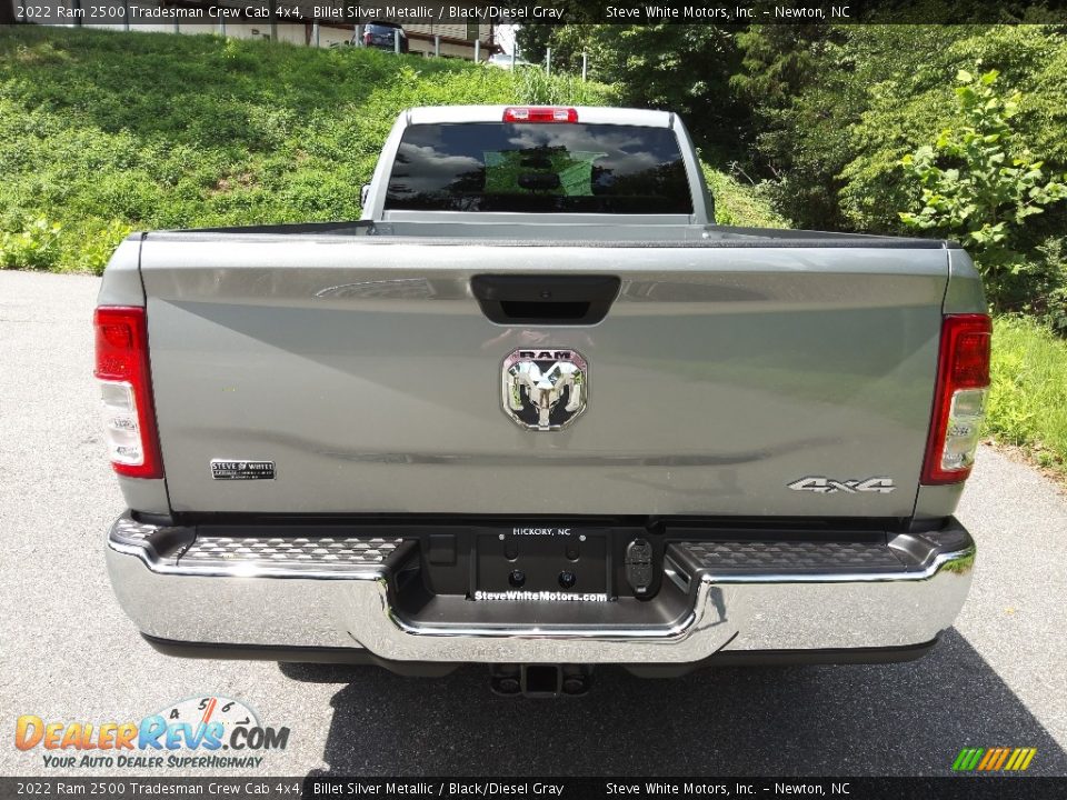 2022 Ram 2500 Tradesman Crew Cab 4x4 Billet Silver Metallic / Black/Diesel Gray Photo #7