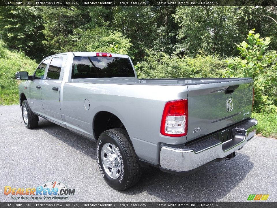 2022 Ram 2500 Tradesman Crew Cab 4x4 Billet Silver Metallic / Black/Diesel Gray Photo #9