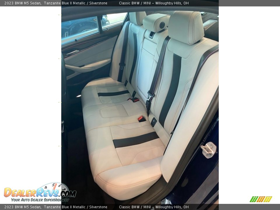 Rear Seat of 2023 BMW M5 Sedan Photo #5