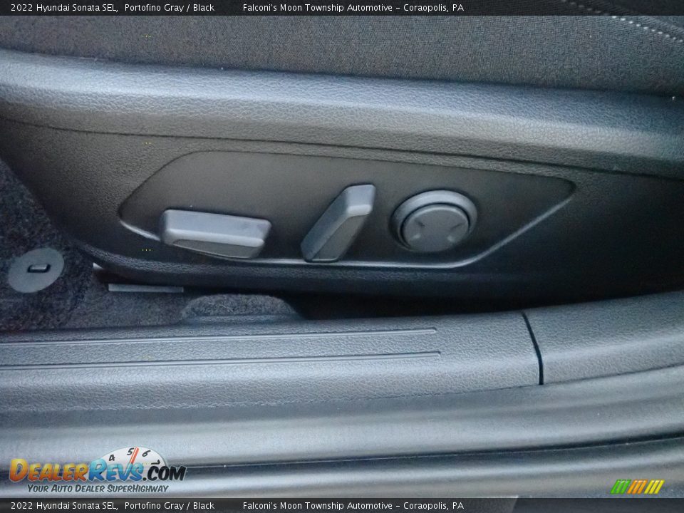 2022 Hyundai Sonata SEL Portofino Gray / Black Photo #15