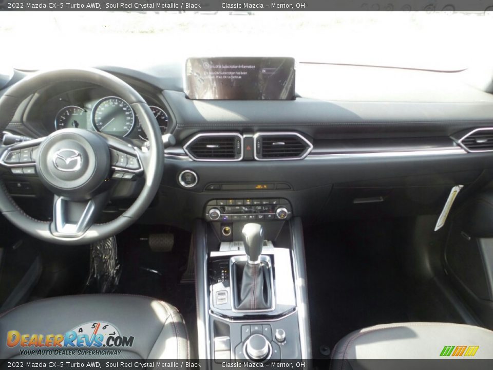 2022 Mazda CX-5 Turbo AWD Soul Red Crystal Metallic / Black Photo #3