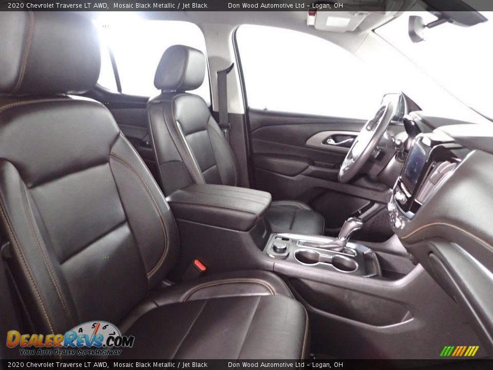 2020 Chevrolet Traverse LT AWD Mosaic Black Metallic / Jet Black Photo #29