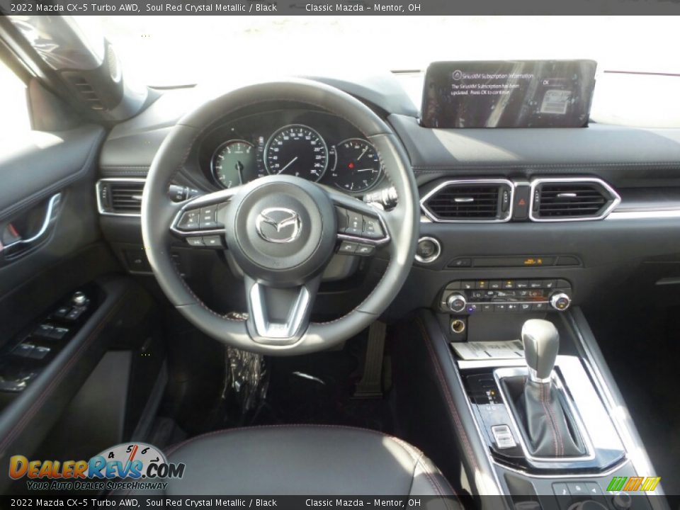 2022 Mazda CX-5 Turbo AWD Soul Red Crystal Metallic / Black Photo #4