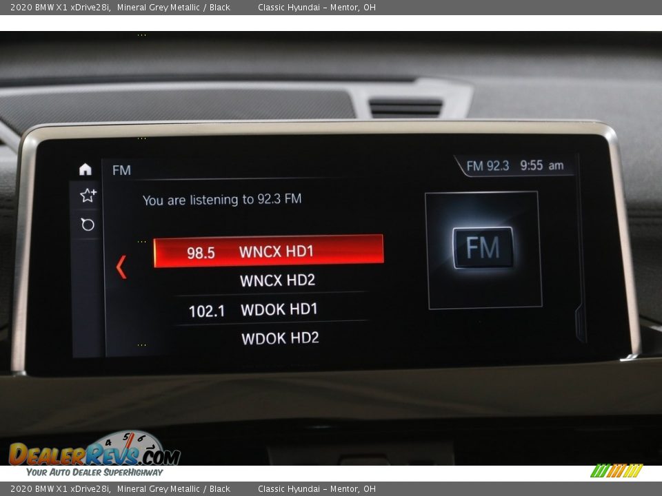 2020 BMW X1 xDrive28i Mineral Grey Metallic / Black Photo #11