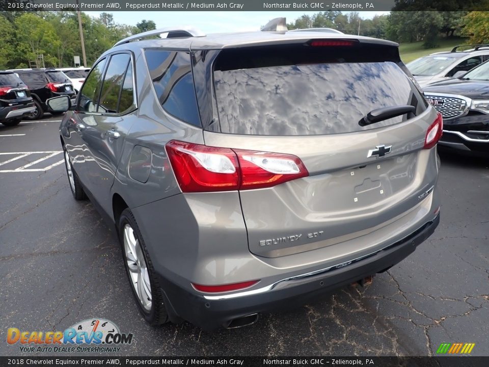 2018 Chevrolet Equinox Premier AWD Pepperdust Metallic / Medium Ash Gray Photo #4