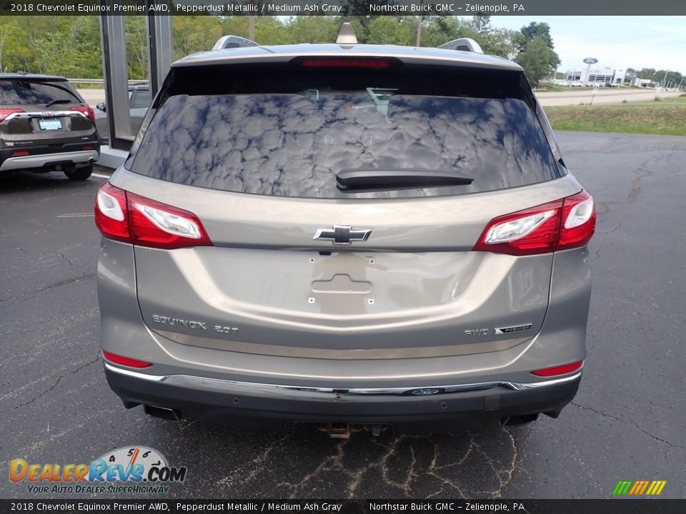 2018 Chevrolet Equinox Premier AWD Pepperdust Metallic / Medium Ash Gray Photo #5