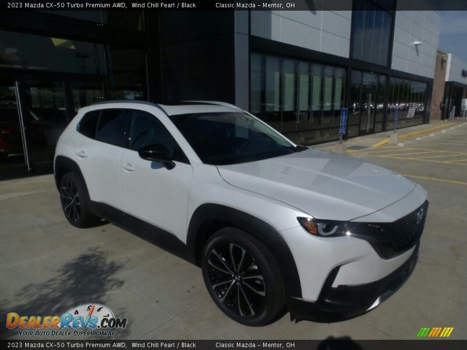 2023 Mazda CX-50 Turbo Premium AWD Wind Chill Pearl / Black Photo #1