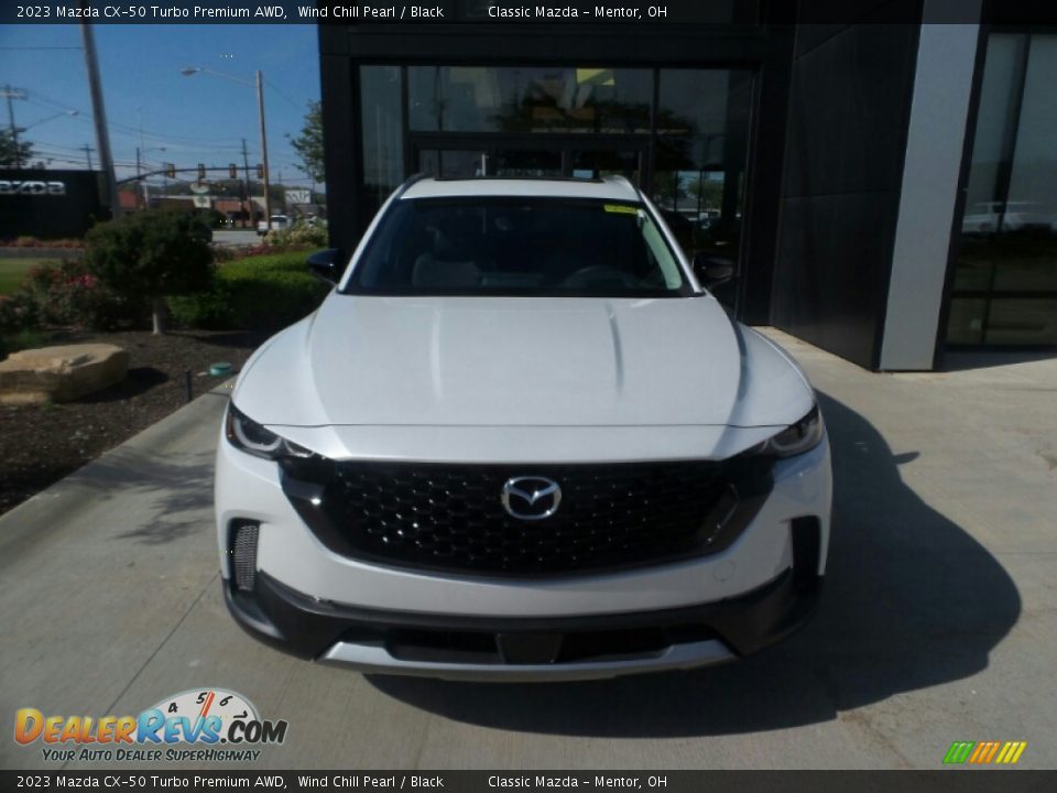 2023 Mazda CX-50 Turbo Premium AWD Wind Chill Pearl / Black Photo #2