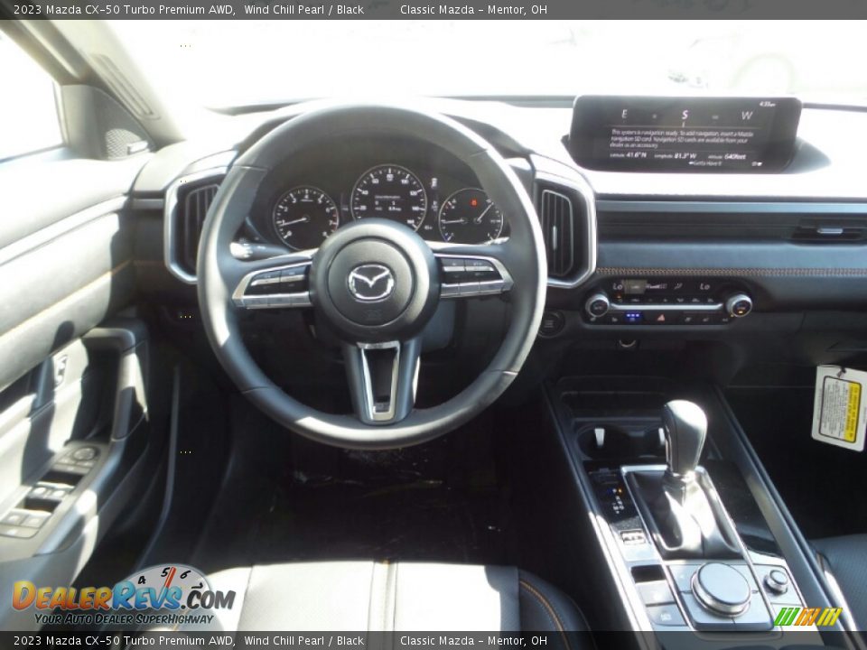 2023 Mazda CX-50 Turbo Premium AWD Wind Chill Pearl / Black Photo #4