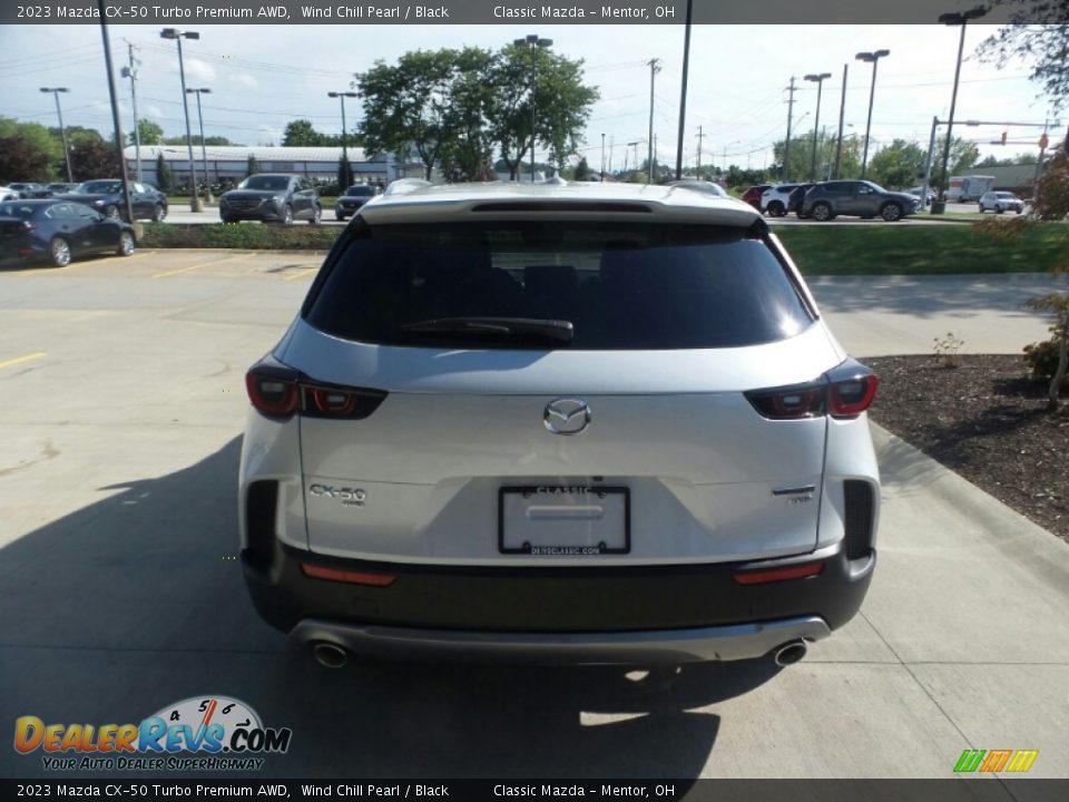 2023 Mazda CX-50 Turbo Premium AWD Wind Chill Pearl / Black Photo #5