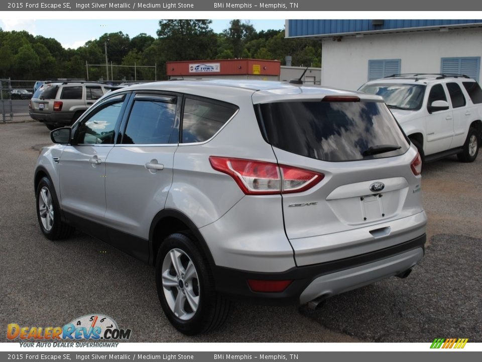 2015 Ford Escape SE Ingot Silver Metallic / Medium Light Stone Photo #3