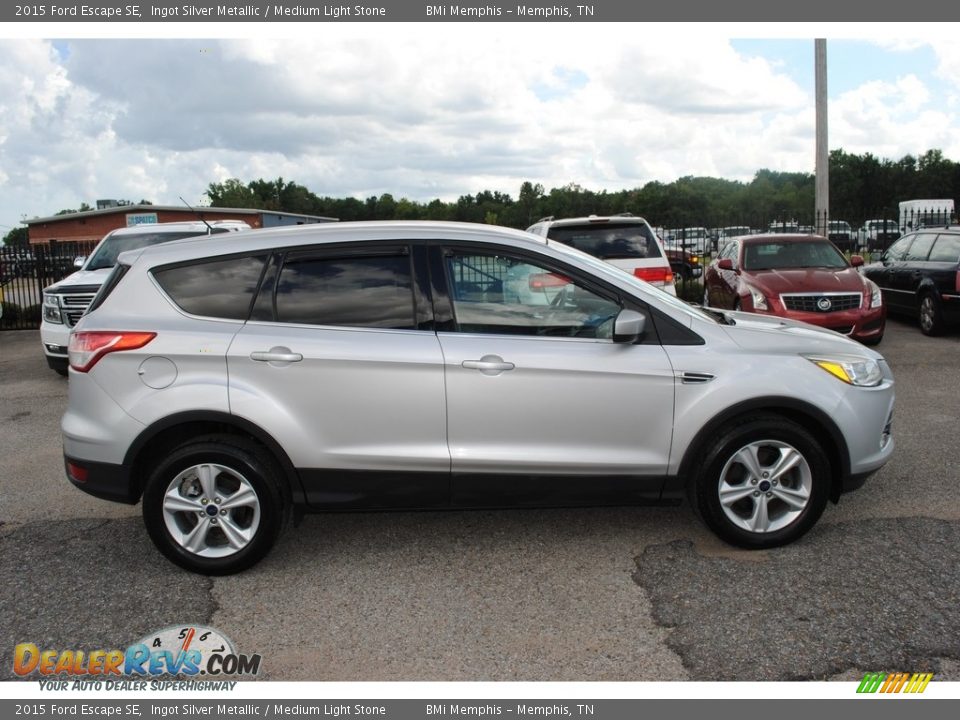 2015 Ford Escape SE Ingot Silver Metallic / Medium Light Stone Photo #6