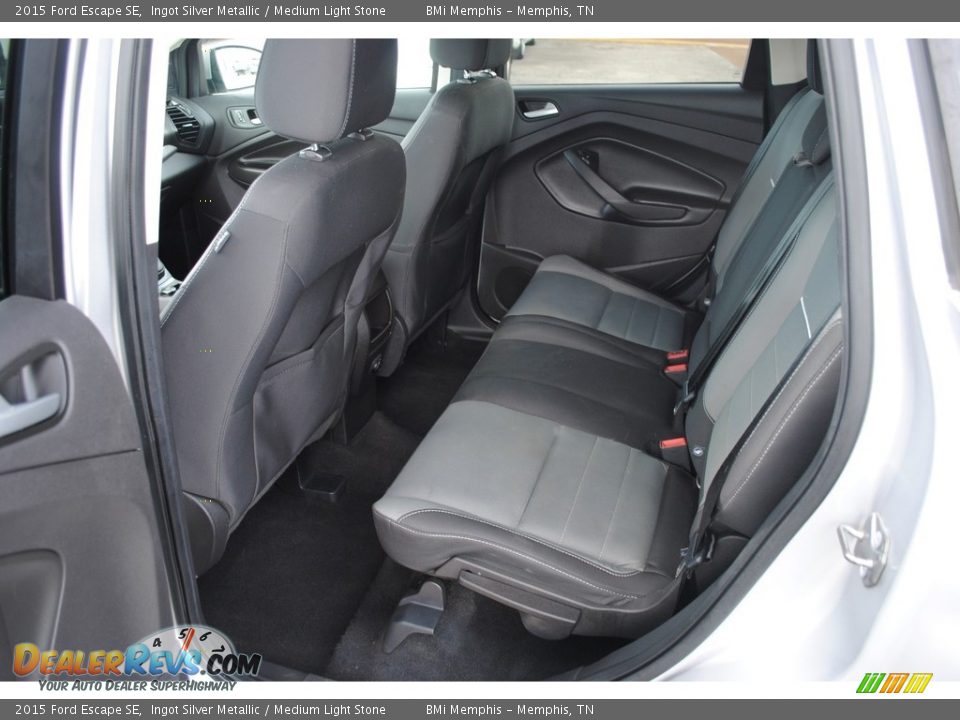 2015 Ford Escape SE Ingot Silver Metallic / Medium Light Stone Photo #20