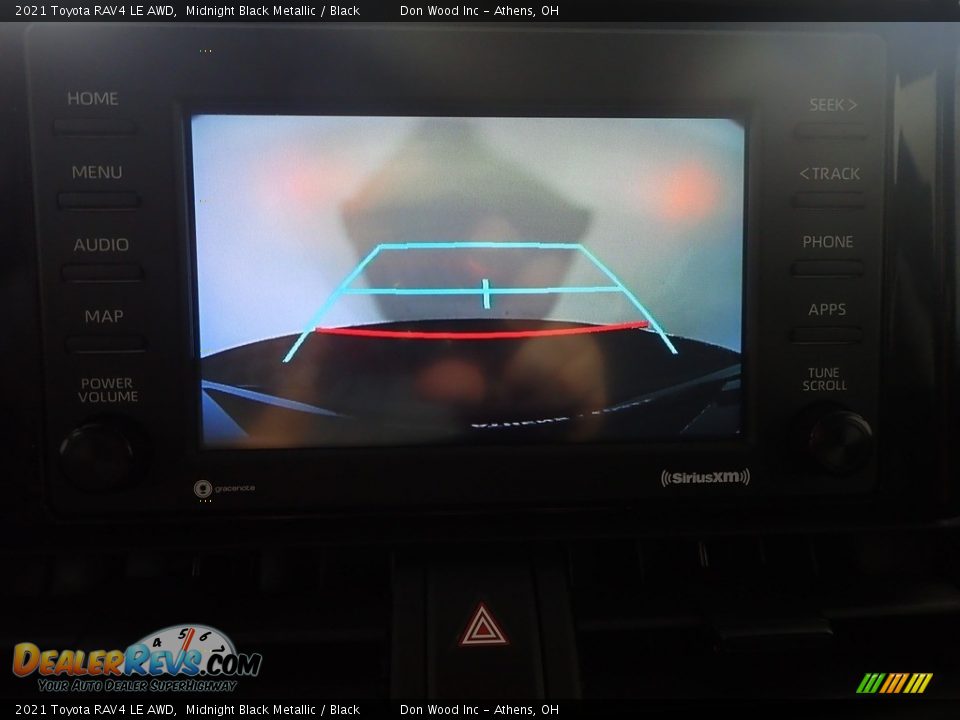 2021 Toyota RAV4 LE AWD Midnight Black Metallic / Black Photo #2