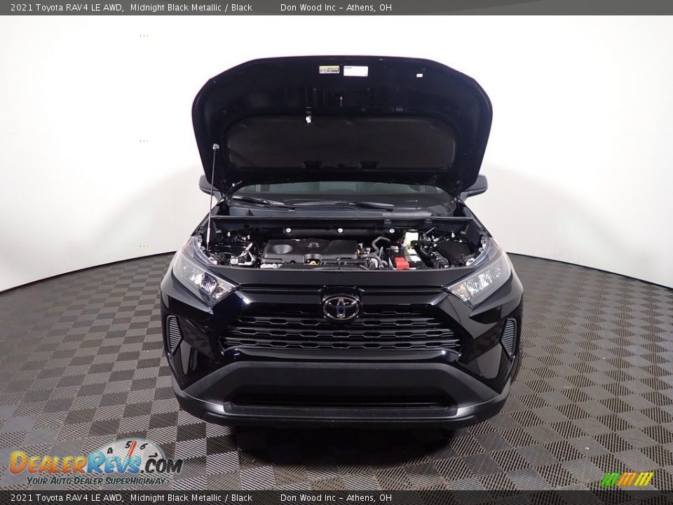 2021 Toyota RAV4 LE AWD Midnight Black Metallic / Black Photo #5