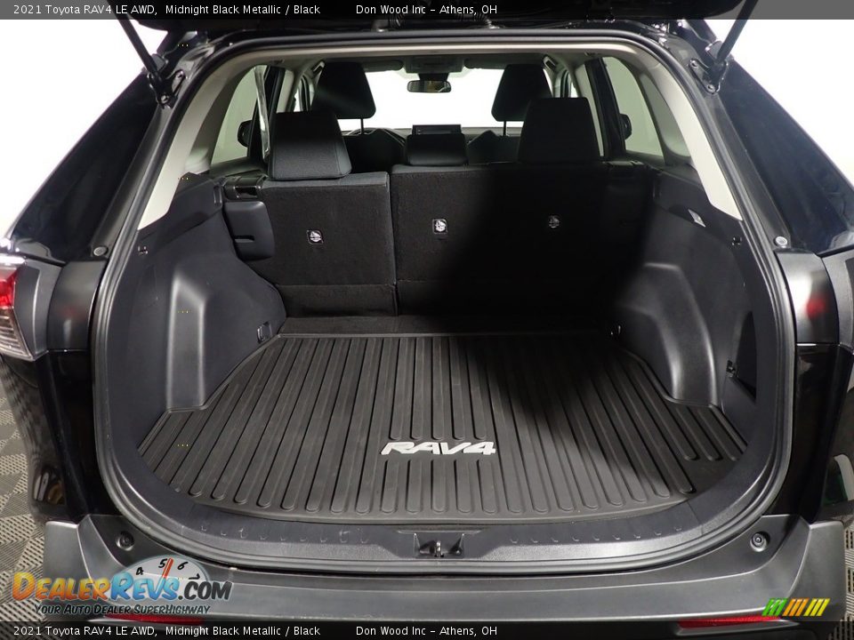2021 Toyota RAV4 LE AWD Midnight Black Metallic / Black Photo #13