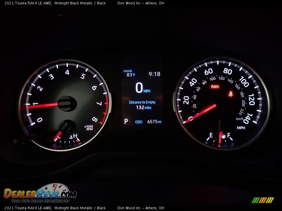 2021 Toyota RAV4 LE AWD Midnight Black Metallic / Black Photo #24