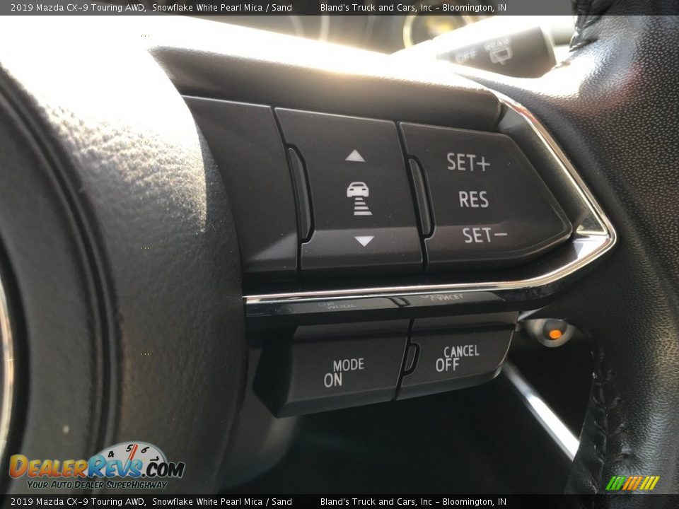 2019 Mazda CX-9 Touring AWD Snowflake White Pearl Mica / Sand Photo #23