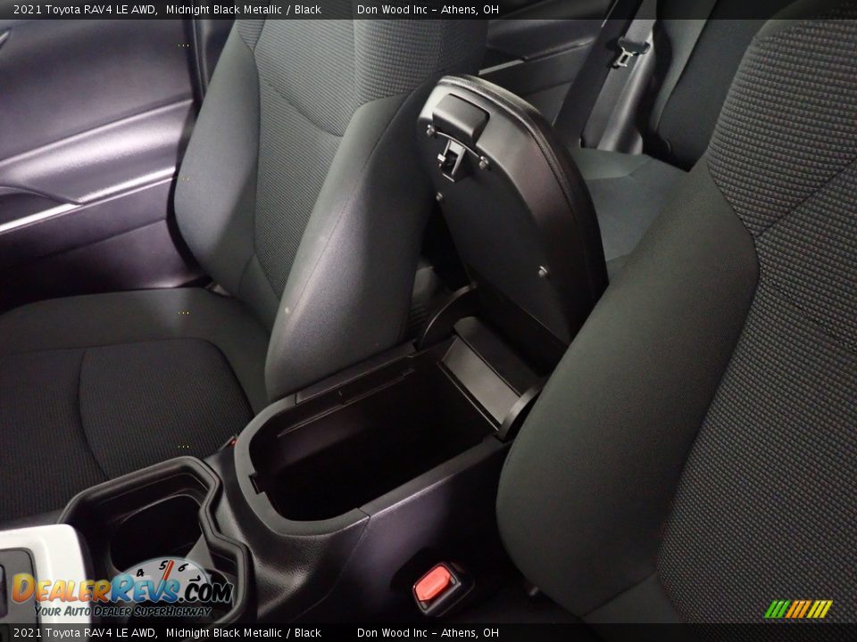 2021 Toyota RAV4 LE AWD Midnight Black Metallic / Black Photo #29