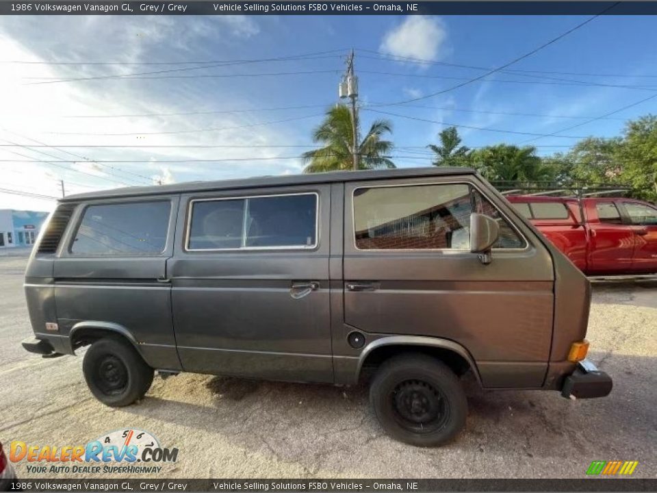 1986 Volkswagen Vanagon GL Grey / Grey Photo #1